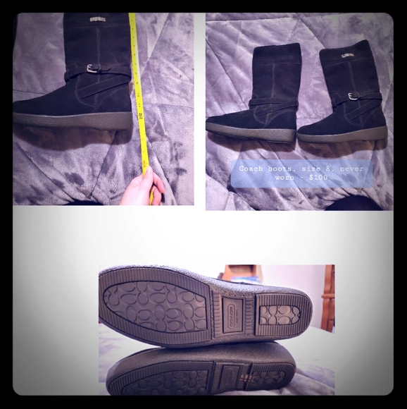Coach boots - Picture 1 of 1